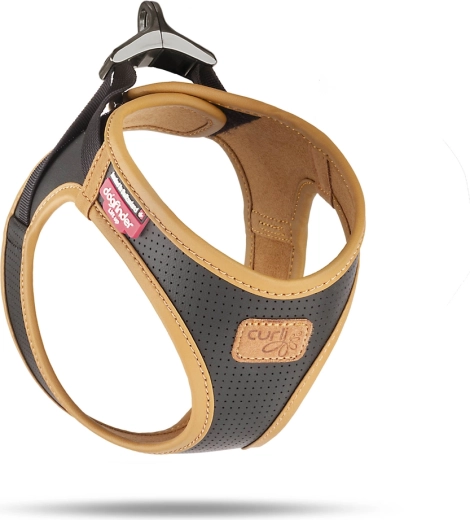 Curli orma od jabučne kože, crna XS (3–5 kg)