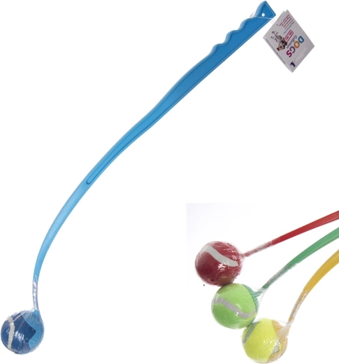 Igračka za psa – plastični bacač 68 cm (mix boja)
