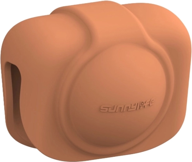 Silikonski poklopac objektiva Sunnylife za DJI Osmo 360 – narančasti