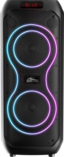 Bluetooth party zvučnik MEDIA-TECH Power Audio Max MT3185, 120 W RMS, karaoke, TWS, FM, USB-C