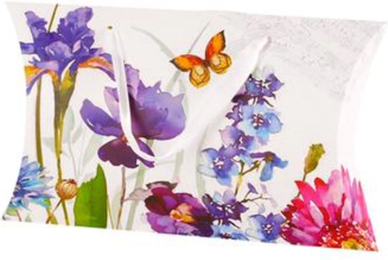 Papirnata darilna kutija TORO cvijeće 30 × 18 cm