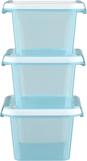Arcticline set od 3 pravokutne posude za hranu 0,5 l