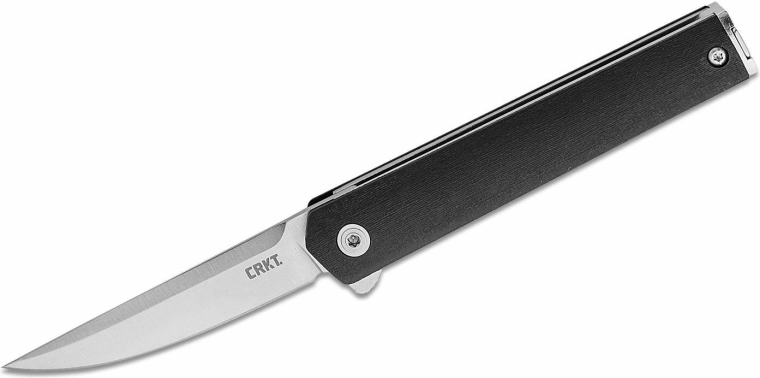 Džepni nož CRKT CEO Compact Black, 6,6 cm, crni, GRN