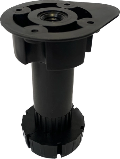 Podesiva namještajna noga od plastike, promjer 57/47 mm, visina 96–165 mm