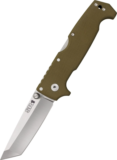 Cold Steel SR1 Tanto – sklopivi džepni nož G10, zeleni, oštrica 10,1 cm