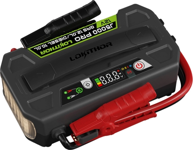 Lokithor J5000 Pro startni booster 5000 A (LiFePO4, 99,84 Wh)