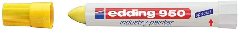 Industrijska pasta Edding 950 – žuti pastozni marker