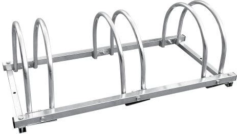 Stalak za 3 bicikla, pocinčan, 800 × 370 × 265 mm
