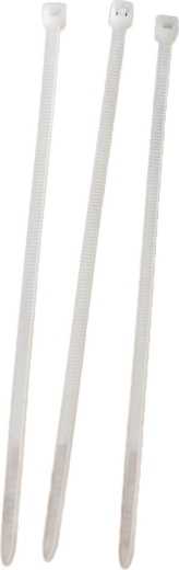 Najlonske vezice 500 × 4,8 mm, bijele (50 kom)