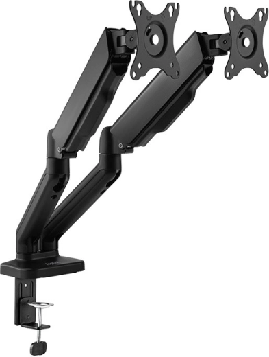 Dvostruki stolni nosač za monitore 17–32" s plinskim rukama