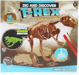 Iskopavanje dinosauri svijetleći T‑Rex