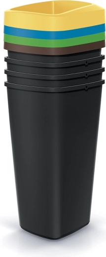 Set koševa za razdvajanje otpada Compacta Q Drop 4×25 l