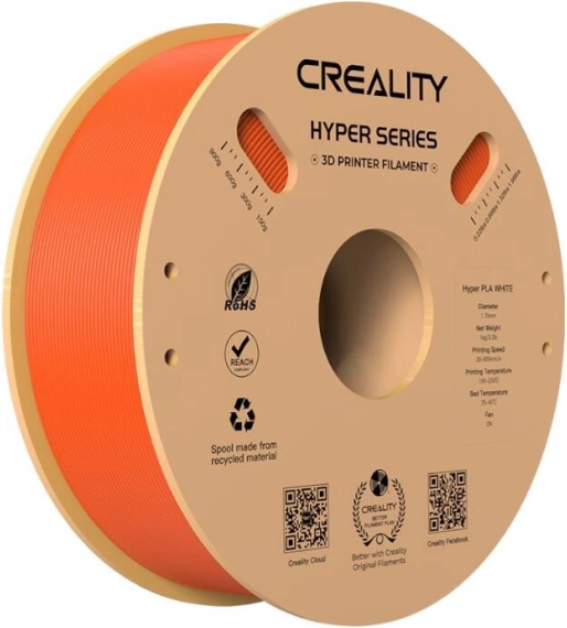 Narančasti filament CREALITY Hyper PLA 1,75 mm, 1 kg