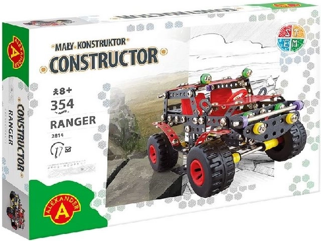 Mali konstruktor Ranger black spider