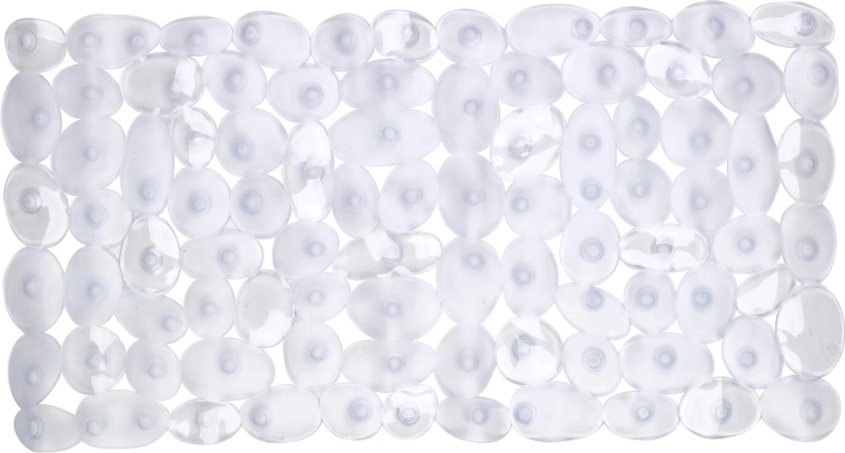 Protuklizna podloga za kadu 70 × 36 cm prozirna