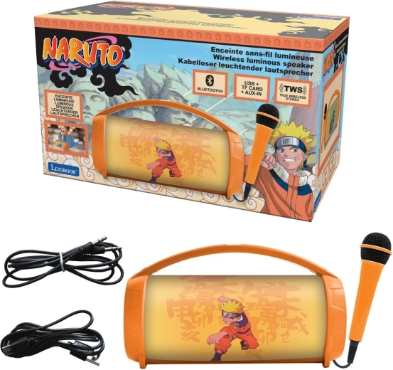 Bluetooth zvučnik s mikrofonom i svjetlosnim efektima NARUTO Lexibook