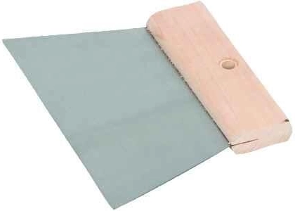 Čelična ravna gleterica 250 mm s drvenom drškom