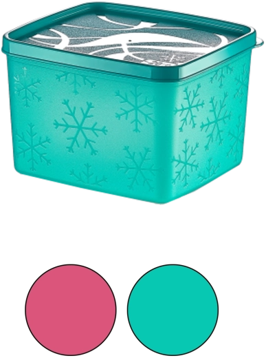 Posuda za zamrzivač No-Frost 1,1 l bez BPA