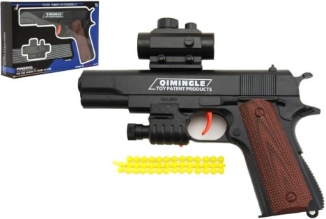 Plastični pištolj za mekane kuglice - 20 cm