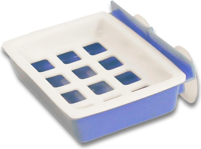 Posudica za sapun s vakuumskim držačima 12,5 × 8,5 cm – mix boja