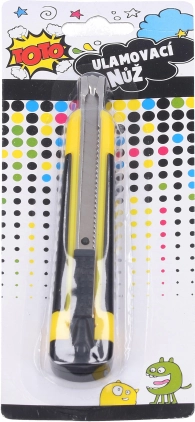 Nož s lomljivim oštricama s ergonomskom drškom 9 mm