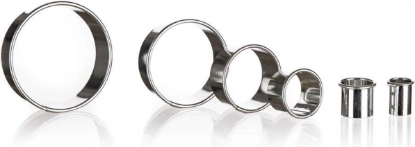 Set kalupa za izrezivanje krugova CULINARIA, 6 kom