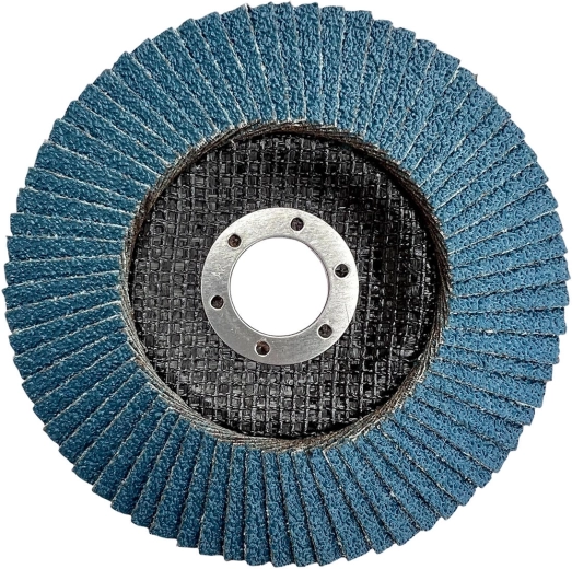 Lameldisk za brušenje 115 × 22,2 mm, granulacija 40, cirkonijev