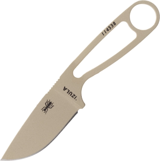 Nož ESEE Izula Desert Tan s fiksnom oštricom 7,3 cm i futrolom