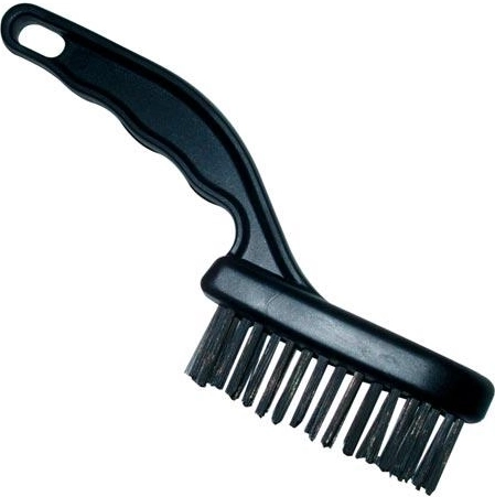 Žičana četka s 4 reda, 10,5 cm, s plastičnom drškom