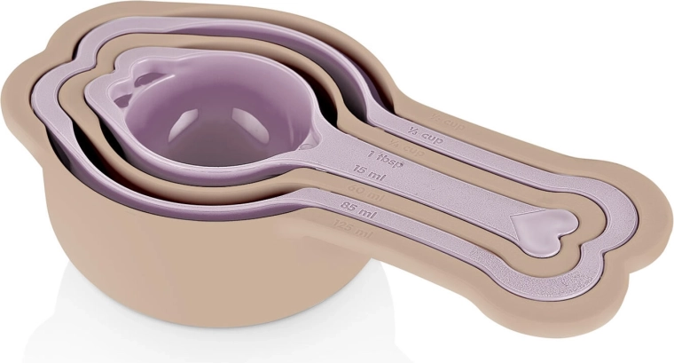 Set plastičnih mjerica CULINARIA, 4 kom