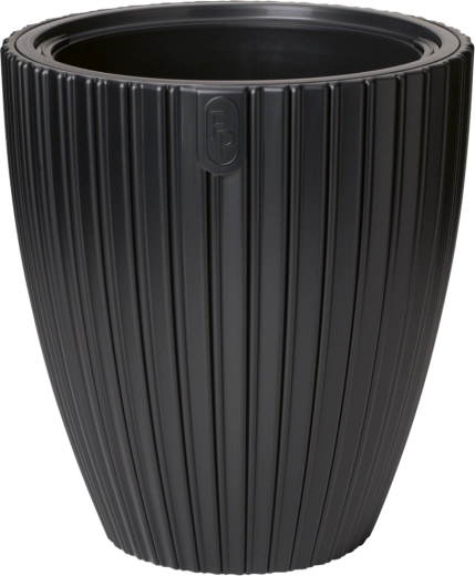 Lončanica MIKA 30 cm – duboka crna