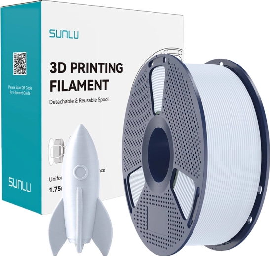 Sunlu PLA filament velike brzine – bijeli