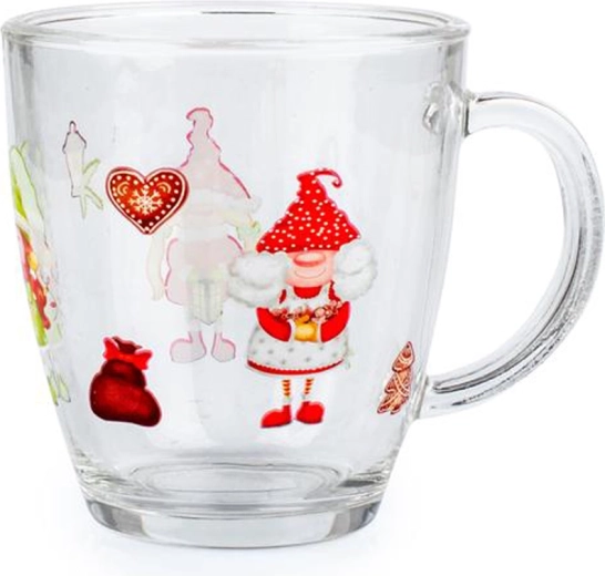 Staklena šalica Toro 350 ml s motivom vilenjaka
