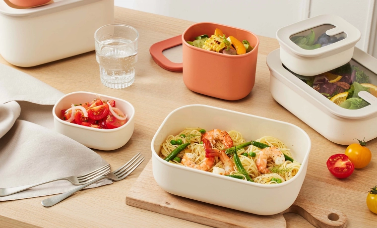 Spremnici za hranu LocknLock Dual Nesting, set 3 kom