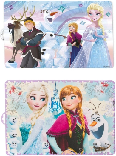 Plastični dječji podmetač FROZEN 43 × 29 cm, mix motiva