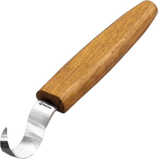 BeaverCraft SK1 – žličarski nož 25 mm s hrastovom drškom
