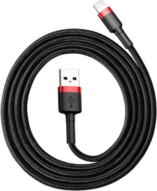 Baseus Cafule USB–Lightning kabel 2 m 1,5 A – crveno‑crni