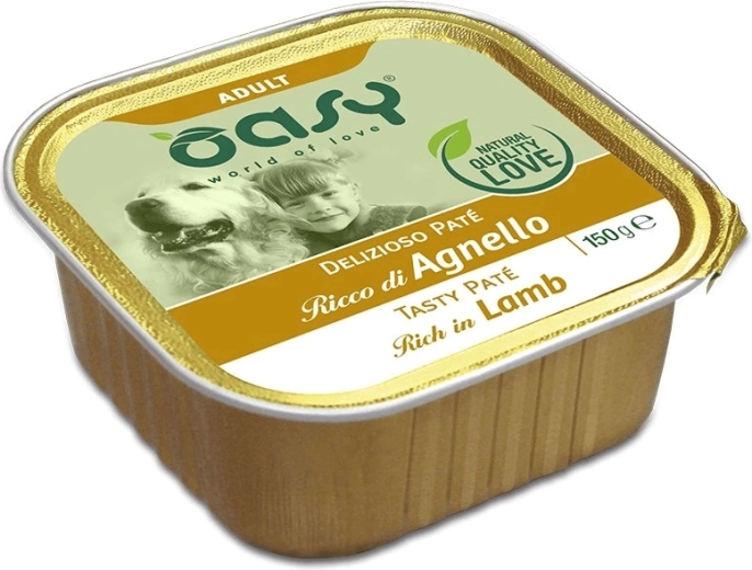 Oasy Tasty Pašteta za odrasle pse s janjetinom 150 g