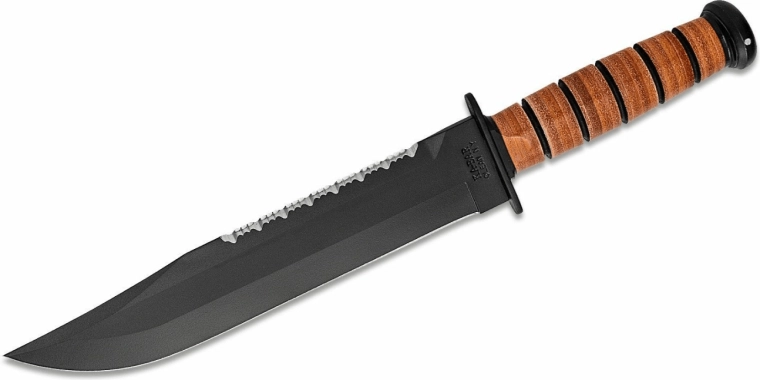 KA-BAR Big Brother – survival nož 24 cm s kožnom drškom i futrolom