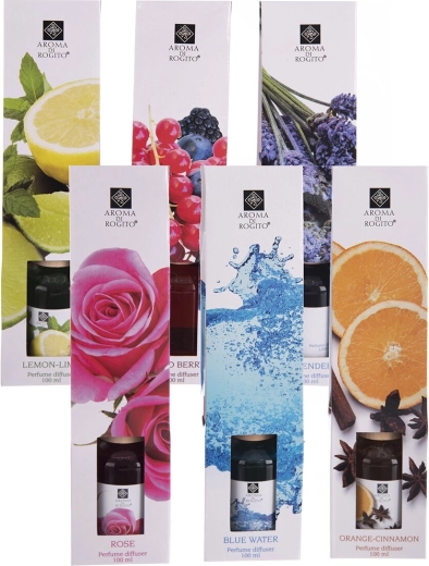 Stakleni aroma difuzor 100 ml (mix 6 varijanti)