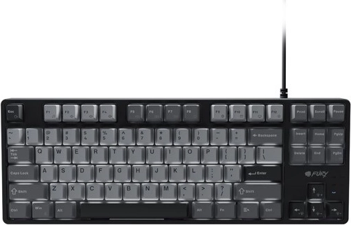 Mehanička gaming tipkovnica FURY Kanabo K2, crno‑siva, s pozadinskim osvjetljenjem