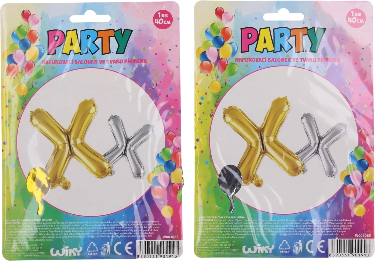 Nafukavajući balon slovo X