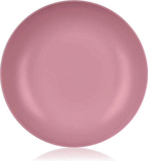 Duboki tanjur 22 cm Culinaria tamno ružičasti plast