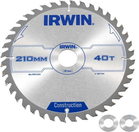 Pila IRWIN 210 mm, 40 zuba, ATB za drvo