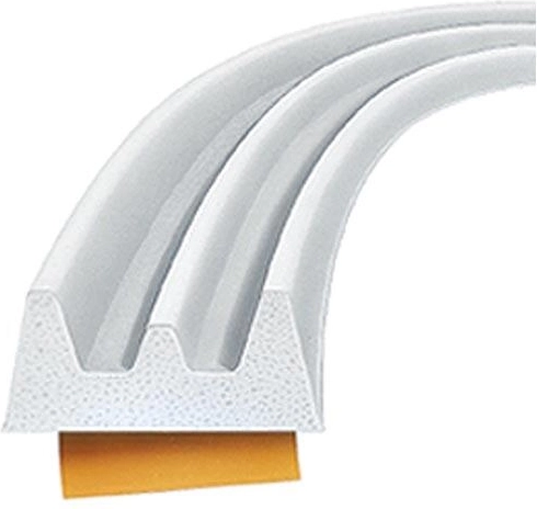 Brtva za prozore i vrata E profil 9 × 4 mm, bijela, 100 m