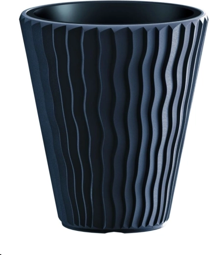Lončanica Prosperplast Sandy Slim antracit 37 l