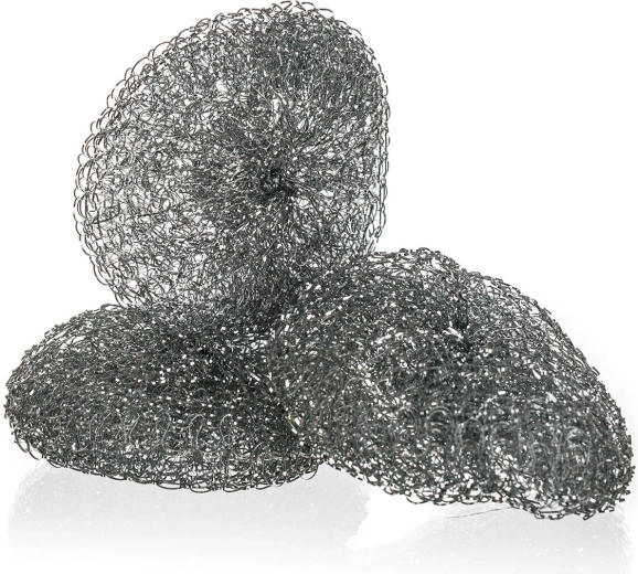 Metalna žičana spužva 12 g, 3 kom