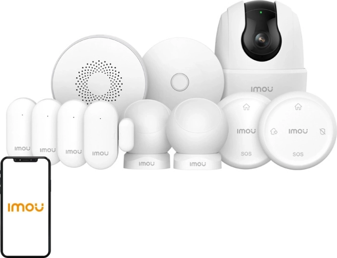 IMOU komplet kućnog alarma s kamerom Ranger 2C