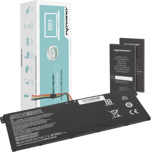 Baterija za prijenosno računalo Acer Aspire ES1 i V3 Movano 3600 mAh 41 Wh