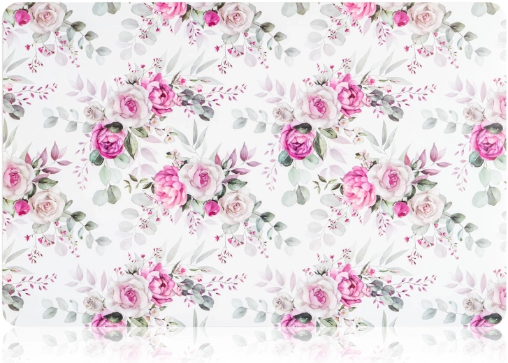 Plastični podmetač Roses 43 × 28 cm